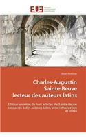 Charles-Augustin Sainte-Beuve Lecteur Des Auteurs Latins