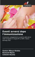 Eventi avversi dopo l'immunizzazione