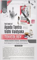 TEXT BOOK OF AGADA TANTRA & VIDHI VAIDYAKA ( TOXICOLOGY)