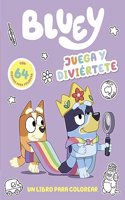 Bluey - Juega y diviertete. Un libro para colorear (edicion en espanol)
