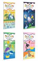 My First Activity Book - Origami (Blue, Yellow, Pink and Green Edition) : Activity Book For Children, Paper-Folding art book, Creative Origami Book for kids | Pack of 4 Origami Activity books