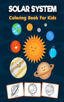 Solar System Coloring Book For Kids
