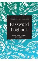 Password Logbook For Seminary Student