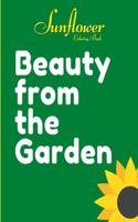 Sunflower Coloring Book Beauty From The Garden