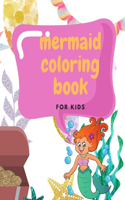 Mermaid Coloring Book for Kids