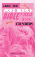 Large Print Bible Word Search Book For Seniors