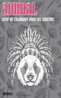 Livre de coloriage pour les garçons - Mandala - Animal