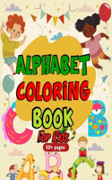 Alphabet coloring book for kids