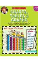 Charts, Tables & Graphs: 30 Skill-building Reproducible Pages That Prepare Kids For Standardized Tests