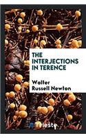 The Interjections in Terence