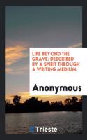 Life Beyond the Grave: Described by a Spirit Through a Writing Medium
