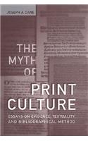 Myth of Print Culture