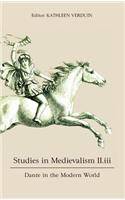 Studies in Medievalism II.iii