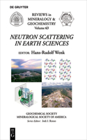 Neutron Scattering in Earth Sciences