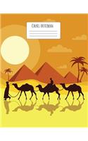 Camel Notebook: Blank Lined Journal Notebook, Cute Animal Notebook, for Girls or Boys, 8.5 x 11 lined 110 pages, for kids school students and teachers(1 Camel Notebook)