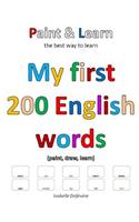 My first 200 English words