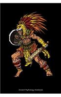 Ancient Mythology Notebook: Aztec Jaguar Warrior Notebook