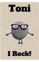Affirmation Journal Toni I Rock!