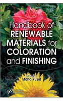 Handbook of Renewable Materials for Coloration and Finishing