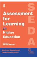 Assessment for Learning in Higher Education