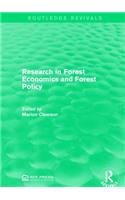 Research in Forest Economics and Forest Policy