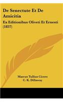 De Senectute Et De Amicitia