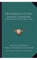 Deformities Of Dr. Samuel Johnson
