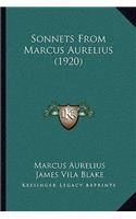 Sonnets From Marcus Aurelius (1920)