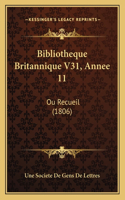 Bibliotheque Britannique V31, Annee 11