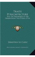 Traite D'Architecture