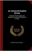 An Advanced English Syntax