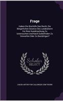 Frage