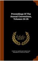 Proceedings of the Annual Conventions, Volumes 24-26