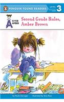 Second Grade Rules, Amber Brown (4 Paperback/1 CD)