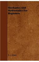 Mechanics And Hydrostatics For Beginners