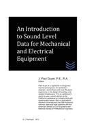 An Introduction to Sound Level Data for Mechanical and Electrical Equipment