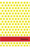 Etchbooks Damion, Emoji, College Rule, 6 X 9', 100 Pages