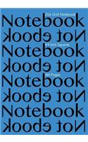 Dot Grid Notebook 1/4 Inch Squares 160 pages