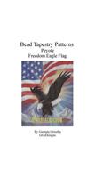 Bead Tapestry Patterns Peyote Freedom Eagle Flag: (English)