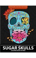 Sugar Skulls Coloring Book for men