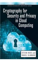 Cryptography for Security and Privacy in Cloud Computing
