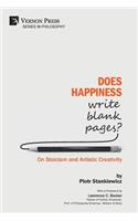 Does Happiness Write Blank Pages? On Stoicism and Artistic Creativity