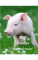 Pig Lovers Resolution Journal: 130 Page Journal with Inspirational Quotes on each page. Ideal Gift for Family and Friends. Undated so can be used at anytime.