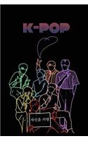 K-Pop BTS Team Journal & Notebook