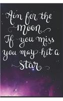 Aim for the Moon If You Miss You May Hit a Star