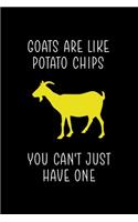 Goats Are Like Potato Chips You Can´t Just Have One
