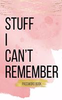 Stuff I Can't Remember