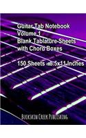 Guitar Tab Notebook, Volume 1