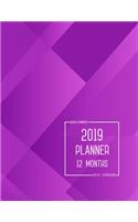 Planner 2019 12 Months