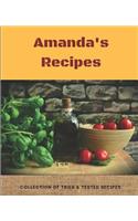 Amanda's Recipes: Collection of Tried & Tested Recipes